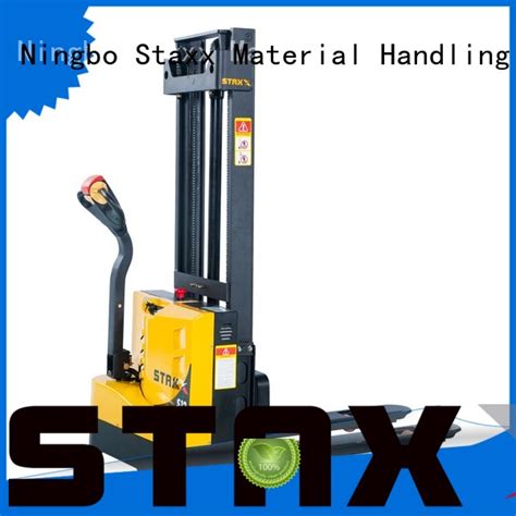 Top motorized pallet truck pedestrian company for warehouse | Staxx