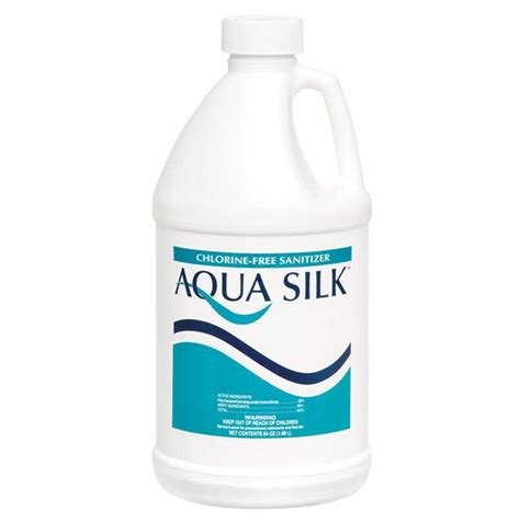 Aqua Silk 64 Oz Chlorine Free Bacteria And Algae Control Sanitizer