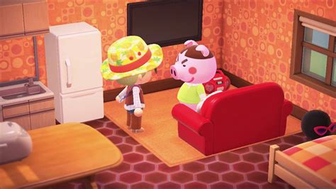 Animal Crossing New Horizons House Tour Truffles Villager Youtube