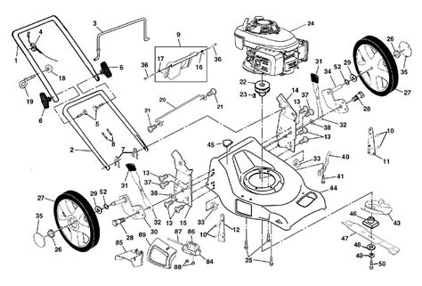 Honda Lawn Mower Hrx Replacement Parts Honda Mower Hrx