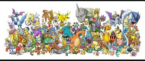 All Gen 1 Pokemon Pokémon Amino