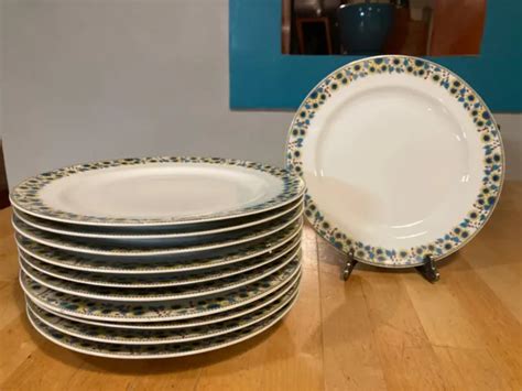 Lot De Belles Assiettes Plates En Porcelaine Limoges Sign Es