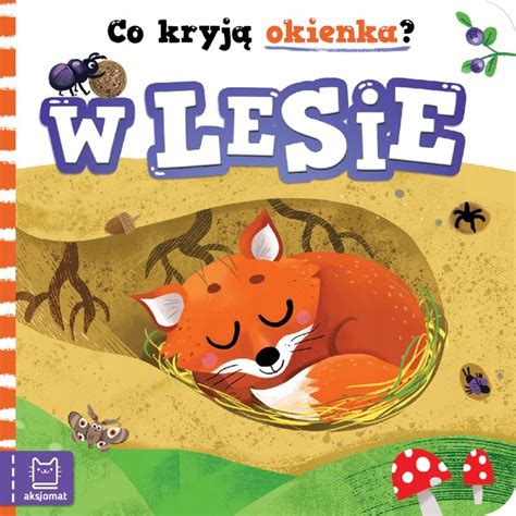 CO KRYJĄ OKIENKA W LESIE książeczka z okienkami dla dzieci 0 3 lata