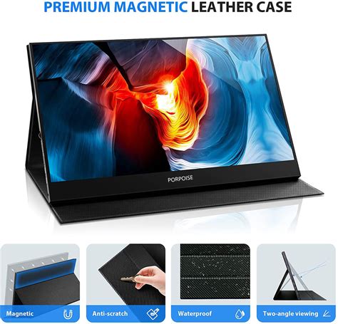 Монитор PORPOISE Тонкий портативный ЖК-монитор 1730XTS Plus 120Hz 1920* ...