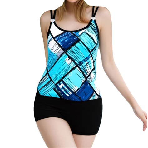 BeAi Vintage Swimsuit For Women One Piece Bathing Suit For Women Piece Bikini Mid Rise Two