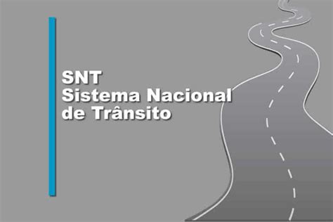 Sistema Nacional De Tr Nsito Snt