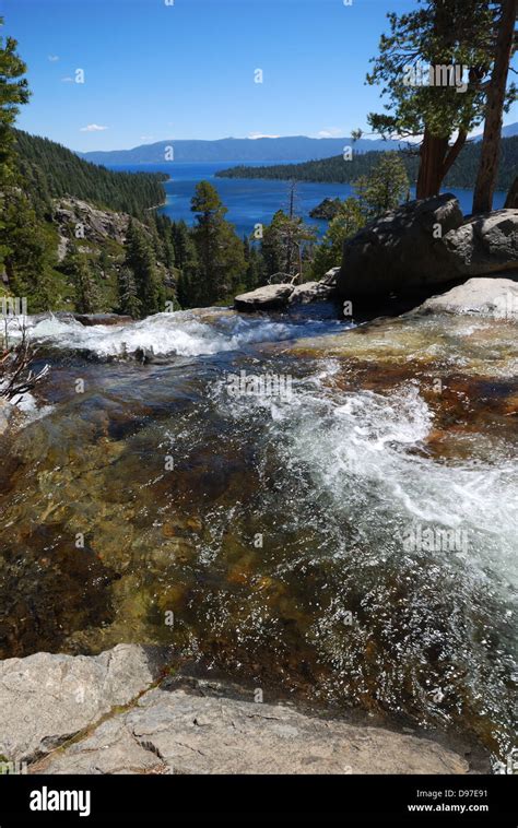 Eagle Falls Lake Tahoe California Stock Photo Alamy