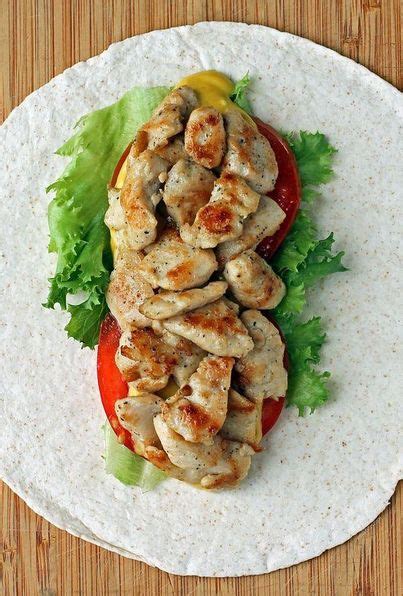 Home Made Honey Mustard Chicken Wraps Recipe Tresses Guru