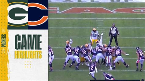 Denied Dean Lowry Blocks Field Goal Packers Vs Bears