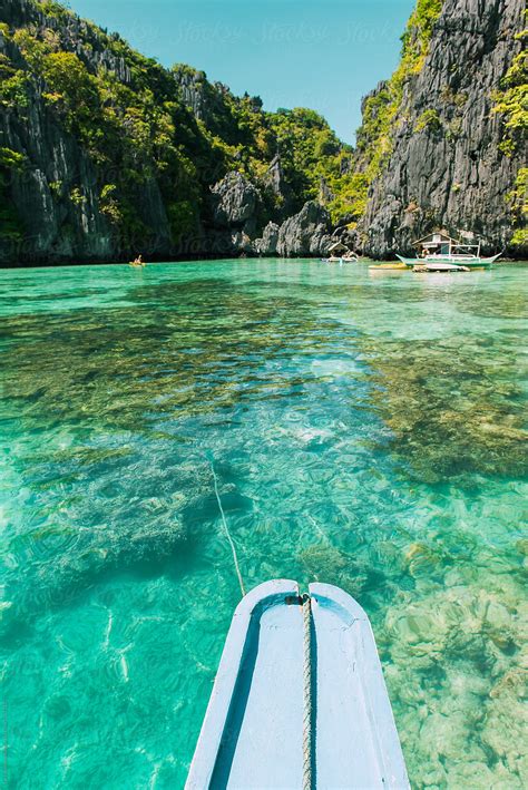 "Boat Trip In Lagoon, El Nido, Palawan, Philippines" by Stocksy ...