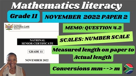 Grade 11 Maths Lit Paper 2 Question 4 2 Youtube