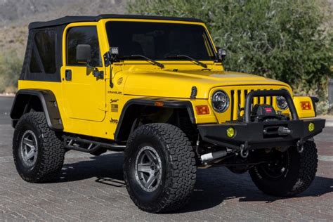 2002 Jeep Wrangler Sport 5 Speed For Sale On Bat Auctions Sold For 20000 On June 2 2023