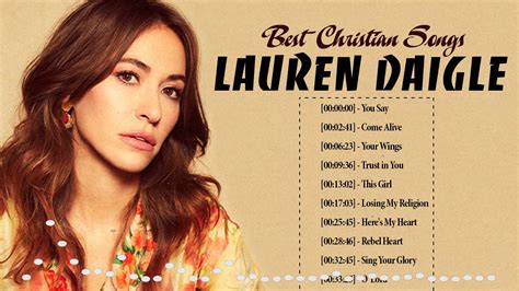 Top Playlist Of Lauren Daigle Christian Worship Songs Famous