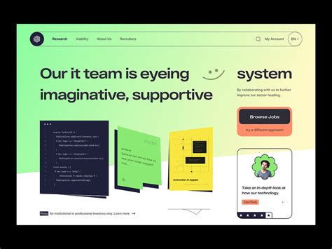 information technology website design  md sakib  pixency  dribbble