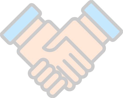 Handshake Vector Icon Design 16433443 Vector Art at Vecteezy