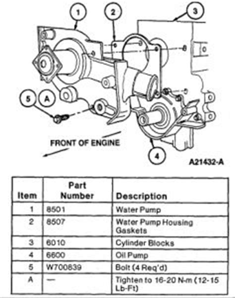 1997 Mercury Mystique Water Pump Repair Could You Please Tell Me