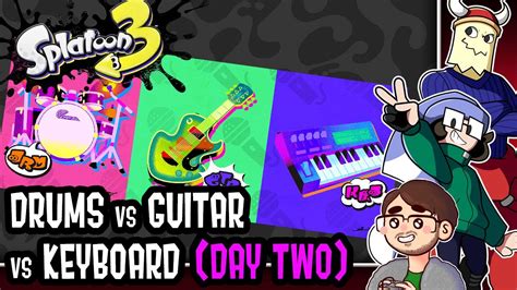 Keys Me Splatoon 3 Splatfest Drums Vs Guitar Vs Keyboard Lunar Day