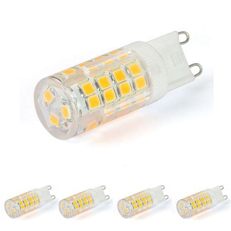 Mili 4er Set Leuchtmittel 3 5w G9 4000k 230v 320 Lumen Klar