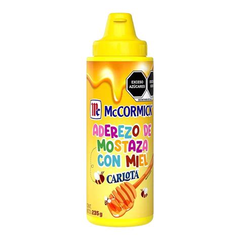 Aderezo De Mostaza McCormick Con Miel Carlota 235 G Walmart