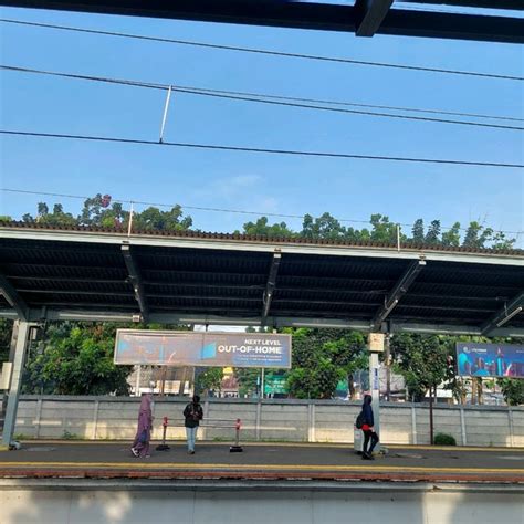 Stasiun Pasar Minggu Rail Station In Jakarta Selatan