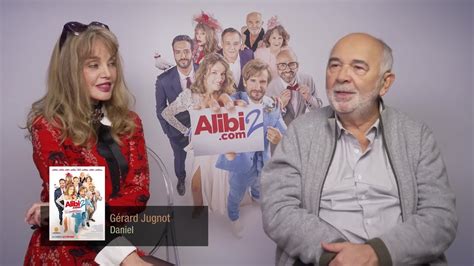 Arielle Dombasle CI Né Ma sortie du film Alibi 2 interview