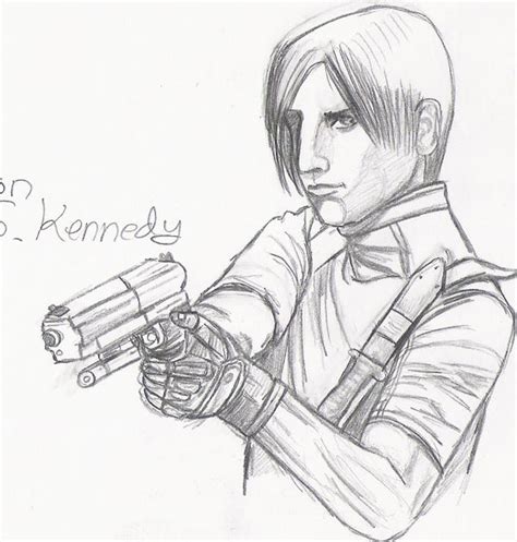 Leon S Kennedy By Lol Z On Deviantart