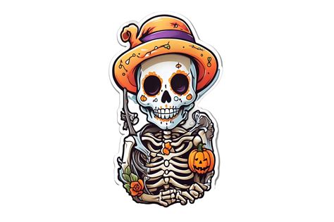 Cute Skeleton Clipart Graphic by Forhadx5 · Creative Fabrica