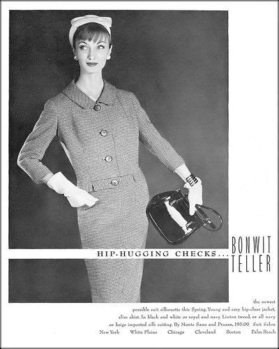 Evelyn Tripp In Suit By Monte Santo At Bonwit Teller Harper S Bazaar