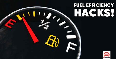 8 Hacks To Boost Your Car S Fuel Efficiency