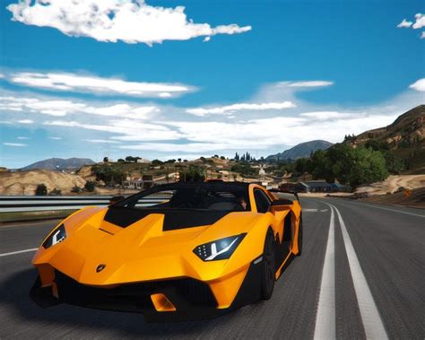 مود ماشین 2019 Lamborghini SC18 Alston لامبورگینی برای GTA V فول کده