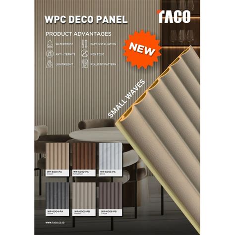 Jual Taco Wpc Deco Panel Wpc Wallpanel Wallpanel Taco 6003 Pa