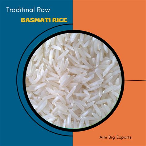 Traditional Basmati Rice Freshly Organic