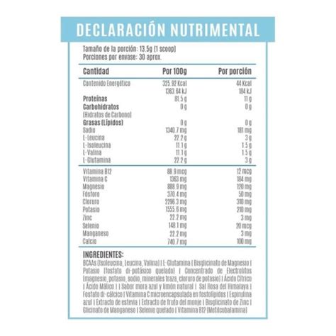 Suplemento Alimenticio Birdman Bcaas Glutamina Sabor Fresa G