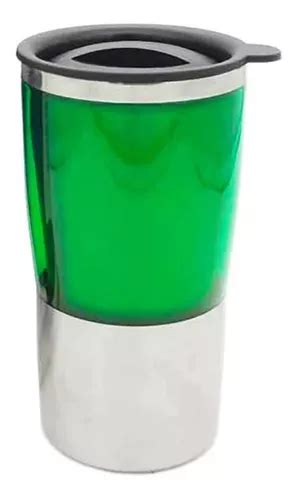 Vaso Termico Con Tapa Acero Inoxidable Camping Frio Calor Mercadolibre