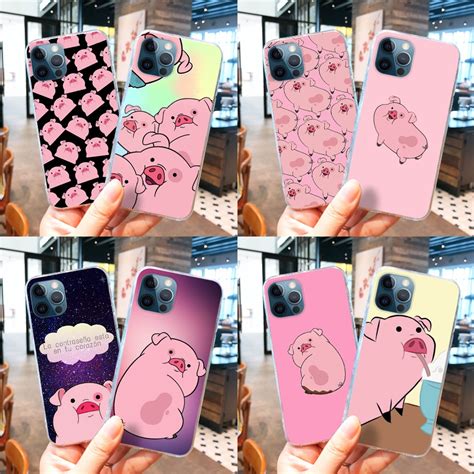 Para Infinix Nota I Hot Smart Plus Hd G Tpu Caixa Macia Transparente Gravity Falls Pig