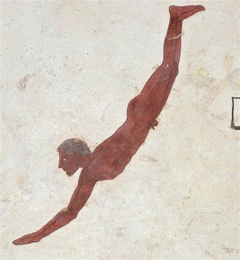 Archaeology Art On Instagram Detail Tomb Of The Diver Salerno