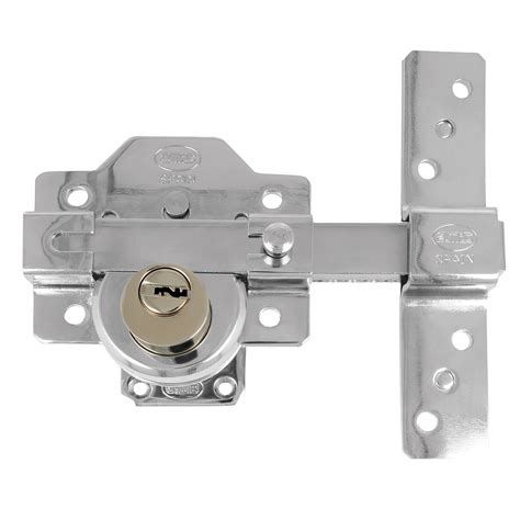 Cerrojo De Seguridad AMIG Llave De 90 Mm Ancho Cromado Leroy Merlin