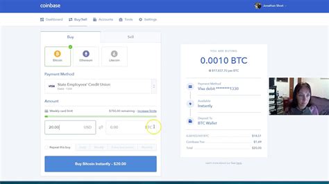 How To Purchase Bitcoin With Coinbase YouTube