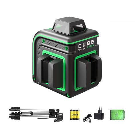 Line laser ADA CUBE 360 2V GREEN PROFESSIONAL EDITION - ADA Instruments