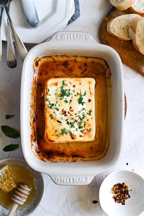 Baked Feta With Honey Recipe