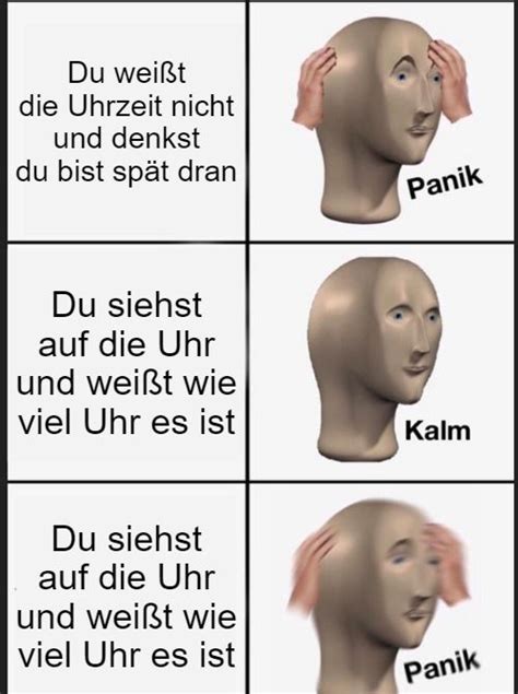 Uhrzeit Memes Schlechte Witze