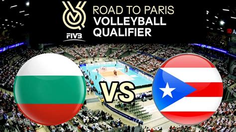 Bulgaria Vs Puerto Rico 2023 FIVB Volleyball Women S Olympic