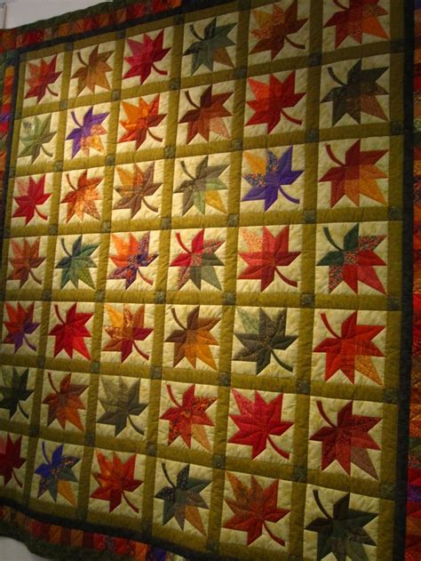 48 best Quilting - Maple Leaf images on Pinterest