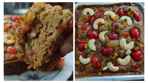 Fruit Cake Recipe Plum Cake Recipe Christmas Cake Recipe Eggless Plum