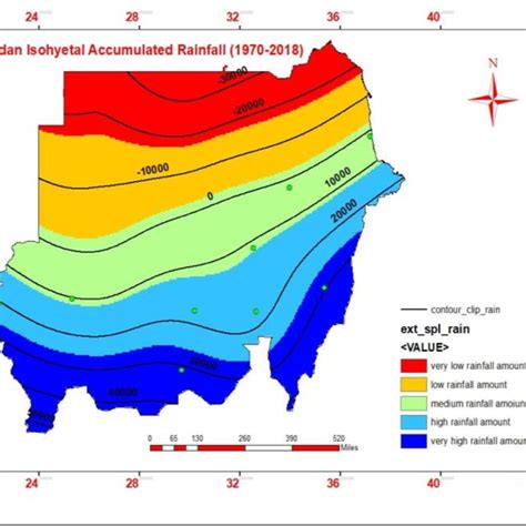 Idw Rainfall Average Analysis Source Based On Arc Map Processing