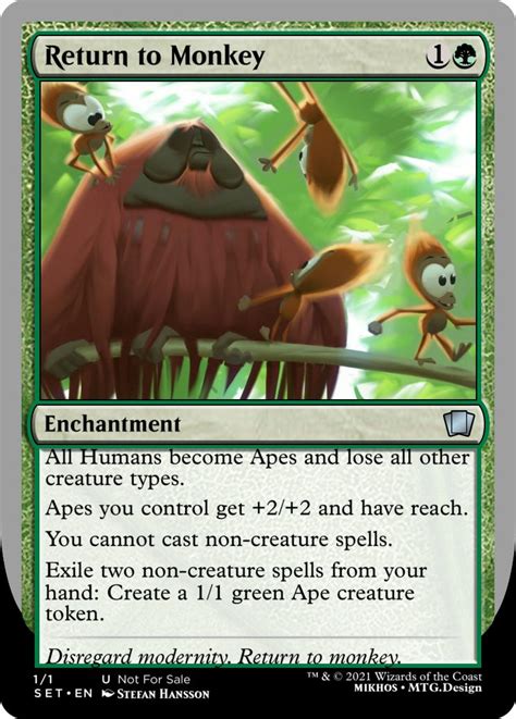 Return to Monkey : r/custommagic