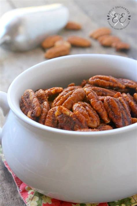 Sweet and Spicy Oven Roasted Pecans Recipe