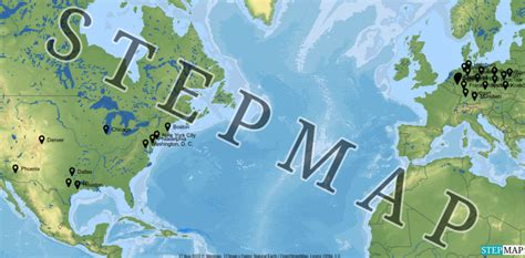 Stepmap Alle St Dte Mit Mehr Als Einwohner Landkarte F R Welt