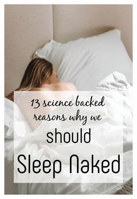 Benefits Of Sleeping Naked And Cons Artofit