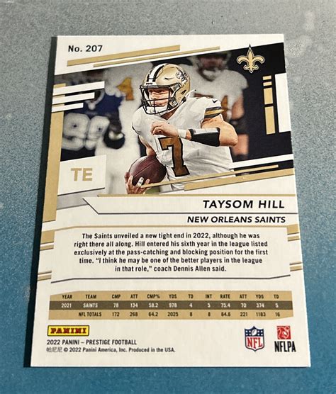 Panini Prestige Xtra Points Astral Taysom Hill For Sale